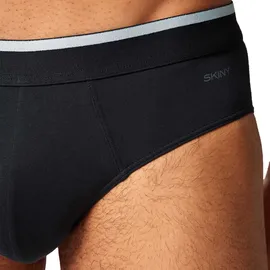 SKINY Brasilslip Cotton Multipack Blau / Grün / Schwarz 3er Pack M