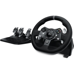 Logitech G G920 Driving Force (Xbox, PC) (Xbox One S, Xbox Series S, PC, Xbox One X, Xbox Series X), Gaming Controller, Schwarz