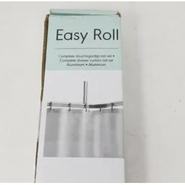 Sealskin Duschvorhangschienen-Set Easy-Roll Matt Aluminium
