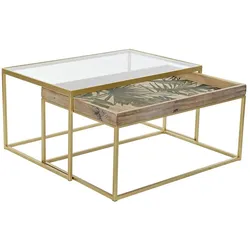 Tischdekoration DKD Home Decor Gold natürlich 90 x 60 x 45 cm