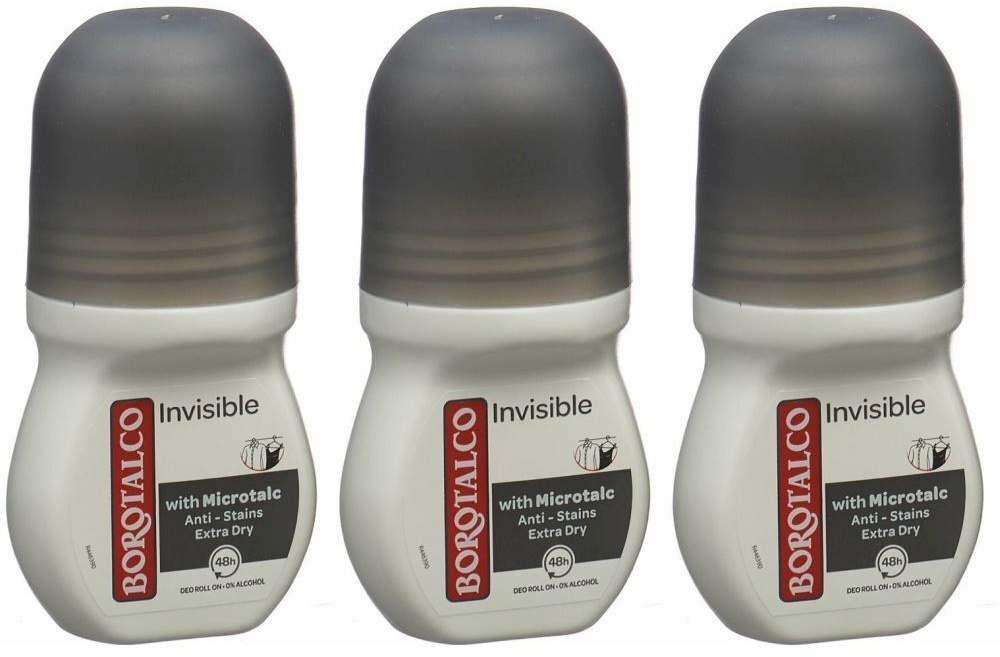 Borotalco Invisible Deodorant Roll-On