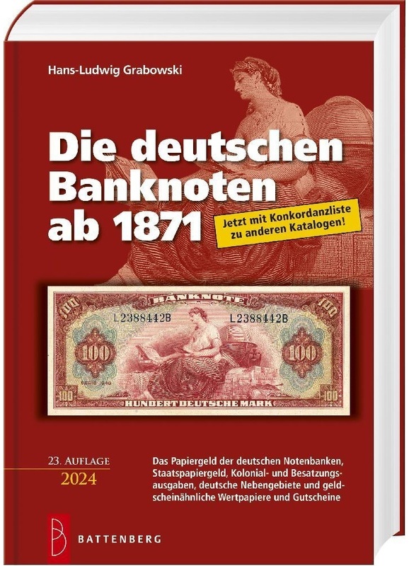 Die Deutschen Banknoten Ab 1871 - Hans-Ludwig Grabowski, Gebunden