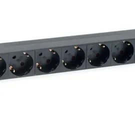 Equip Steckdosenleiste 1,80 m Schwarz 8 St.