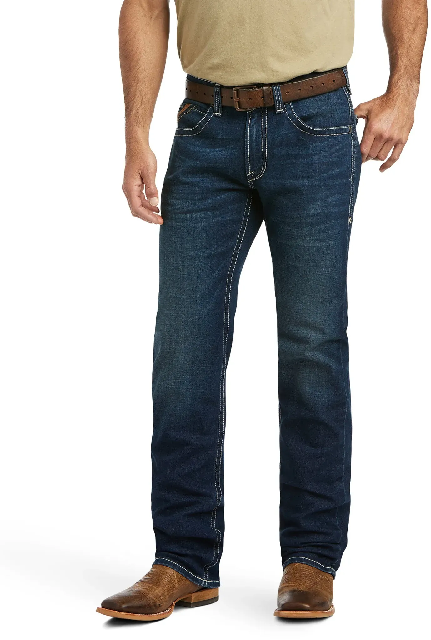 Ariat M5 Straight Stretch Remming Stackable Jeans mit geradem Bein