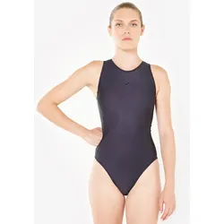 Badeanzug Wasserball Damen - schwarz SCHWARZ|SCHWARZ DE 36 / FR 38