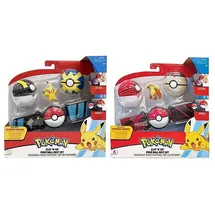 Jazwares Clip 'n' Go Pokéball-Gürtel-Set