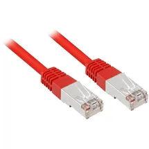 Sharkoon 10 m Cat.5e SFTP rot,