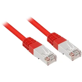 Sharkoon 10 m Cat.5e SFTP rot,