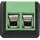 goobay Terminal Block 2-pin - BNC-Stecker - Schraubbefestigung