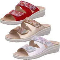 ROHDE Damen Pantoletten, Slipper,Wechselfußbett,Gartenschuhe,Sommerschuhe,sommerclogs,Sandalen,Freizeitschuhe,Mules,Gold,42 EU / 8 UK