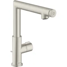 Hansgrohe Axor Uno Waschtischmischer Edelstahl Optic