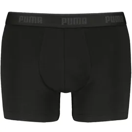 Puma Everyday Basic Boxershorts schwarz/grau M 3er Pack