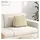 vidaXL Rückenkissen 45 x 20 x 35 cm Creme