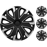 M MOTOS Set 4er Radkappen 16 Zoll - Lachen Sie über Kratzer mit diesen flexiblen, leichten Radkappen 16 Zoll. Einfache Installation, Keine Werkzeuge erforderlich, Schutz vor Verblassen!
