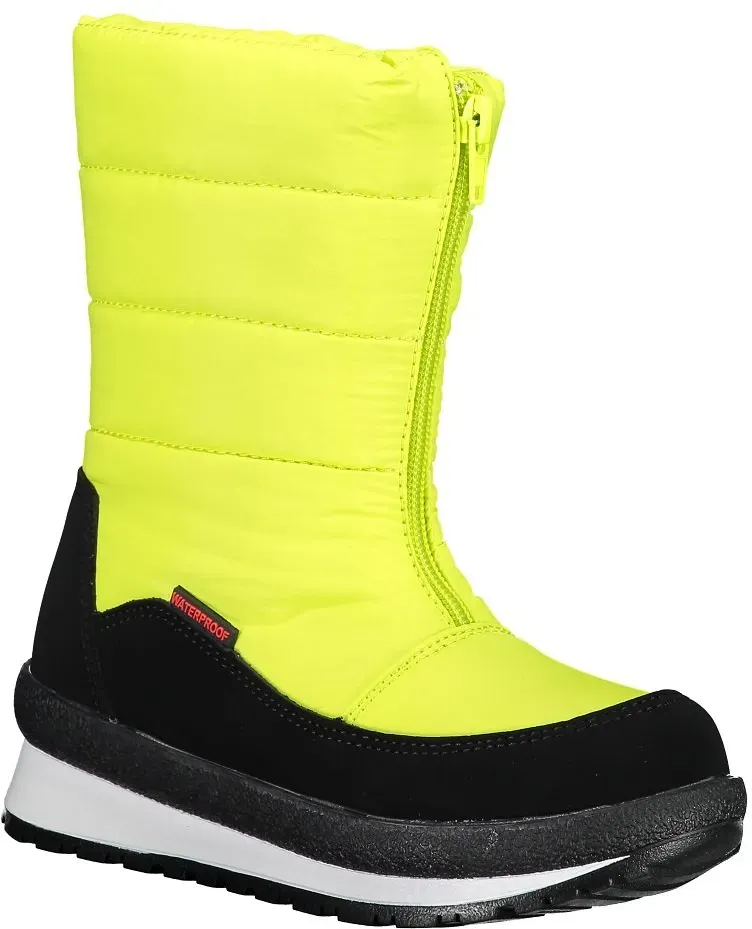 CMP Winterstiefel Rae Schneeboot (Frontreissverschluss, wasserdicht) limegrün Kinder