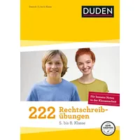 Duden 222 Rechtschreibübungen - 5. bis 8. Klasse: Regeln