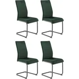 MCA Furniture Freischwinger »MCA Ticino - Olive / Schwarz