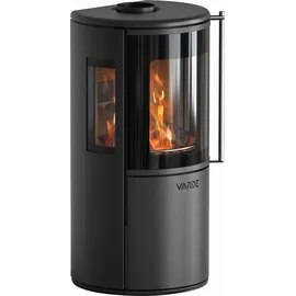 Varde Ovne Varde Nordic 7 Air Stahl Schwarz/Abdeckplatte Glas