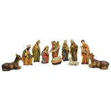 Riffelmacher & Weinberger X-Mas Krippenfiguren-Set, Dekoration, Weihnachtsdekoration, Krippenfiguren