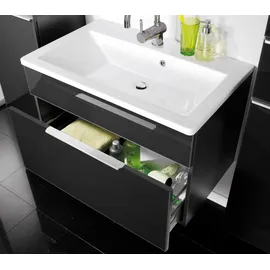 Fackelmann Waschbeckenunterschrank Kara Anthrazit 79,5 cm