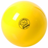 Togu Unisex – Erwachsene Gymnastikball 300g B.Q., lackiert, Gelb, 16 cm
