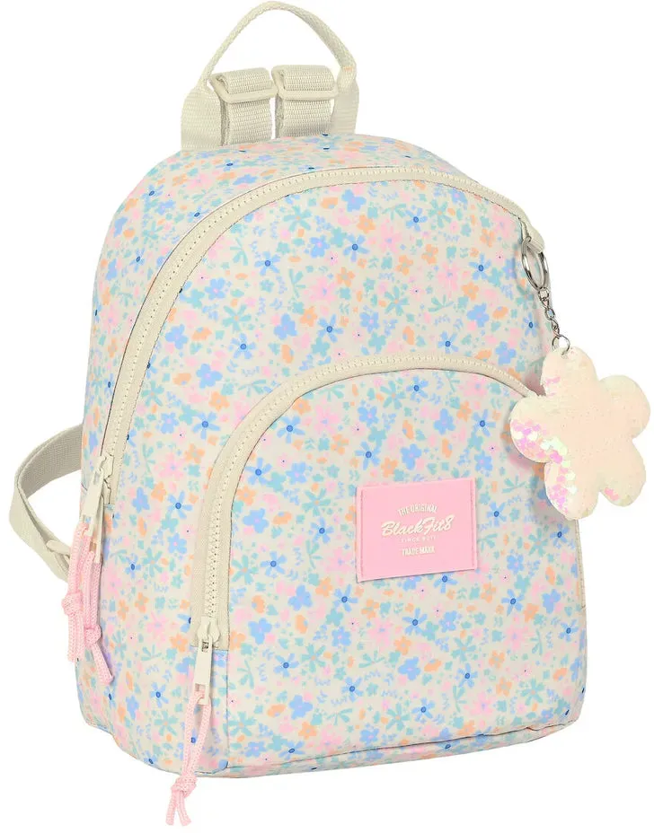 Rucksack BlackFit8 Blossom Mini Bunt 25 x 30 x 13 cm