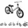 KIKKABOO Blace 12 Zoll Grau