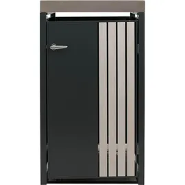 MCW Mülltonnenverkleidung O67 125 x 84 cm anthrazit