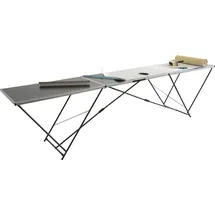 Lehnartz Tapeziertisch Deco Prince 300 x 60 x 78 cm grau
