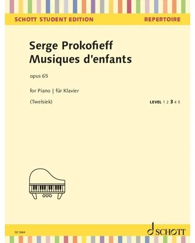 Musiques D'enfants, Geheftet