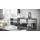 Vladon Wandgarderobe Carlton 156,5 x 193 x 35 cm Grau