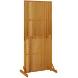 vidaXL Sichtschutz Innen/Außen 180,5 cm Massivholz Akazie