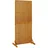 vidaXL Sichtschutz 180,5 cm Braun Massivholz 1 St.