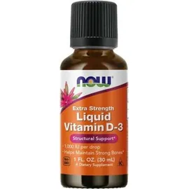 NOW Foods Vitamin D-3 Extra Strength Liquid 30 ml