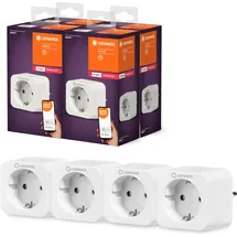LEDVANCE Smart-Home-Steckdose Weiß 4 St.