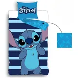 Lilo & Stitch Bettwäsche für kleine Fans Blaues Design Wendebettwäsche
