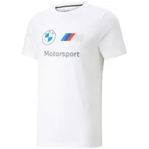 Puma Bmw Mms Ess Logo Kurzarm-T-Shirt White L