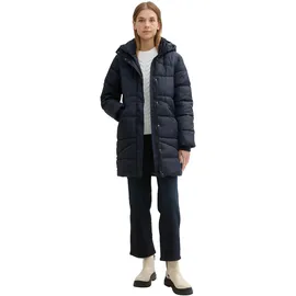 Tom Tailor Denim Damen, Puffer Parka mit Kapuze 15148 - Sky captain Blue, L