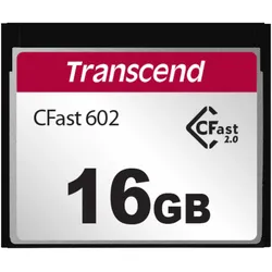 Transcend CFast 2.0 CFX602 - Flash-Speicherkarte - 16 GB - CFast 2.0