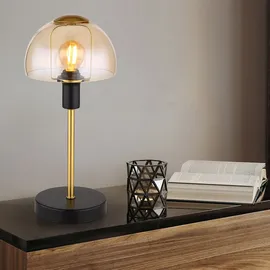 GLOBO Tischleuchte Gold Schwarz