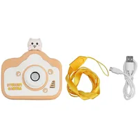 SNTSNTBOM Kinderkamera, 40 MP HD-Video, eingebaute Klebefilter, wiederaufladbar über USB, robustes ABS, mit Kordel, Kinder