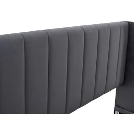 Juskys Savona 120 x 200 cm dunkelgrau