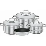 Rösle Kochtopf Set 4-tlg. ELEGANCE 13470 Induktion mit Glasdeckel