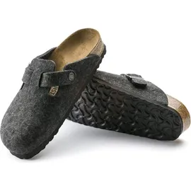 Birkenstock Boston Wollfilz anthrazit 43