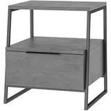 Decortie Nachttisch | Retro grau | Retro Grey