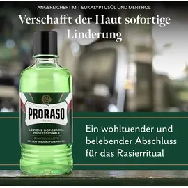 Proraso Green Line Aftershave Lotion 400 ml