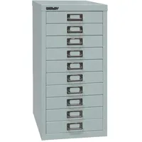 BISLEY MultiDrawer Schubladenschrank 27,9 x 38 x 59 cm silber