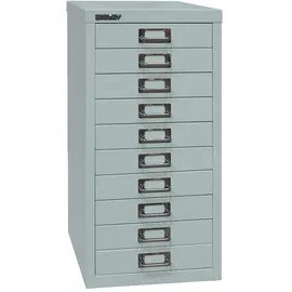 BISLEY MultiDrawer Schubladenschrank 27,9 x 38 x 59 cm silber