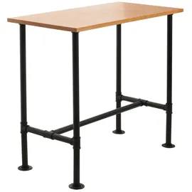 Mendler Bartisch HWC-N21 108 x 120 x 61 cm Natur
