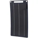 CCYLEZ Solarpanel-Ladegerät 10 W, Tragbares Solarmodul mit USB-C und USB-A, Wasserfestes ETFE für Camping, Wandern und Outdoor